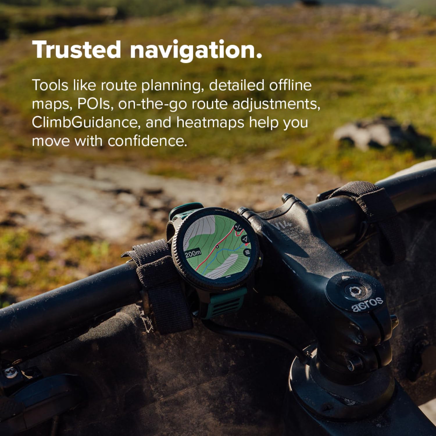 SUUNTO Vertical 2 GPS Sport Watch, Bright 1.5” AMOLED Touchscreen, LED Flashlight, 20-Day Battery Life, Offline Maps, Training Metrics & Recovery Insights, Dual-GNSS, 115+ Sport Modes, Black