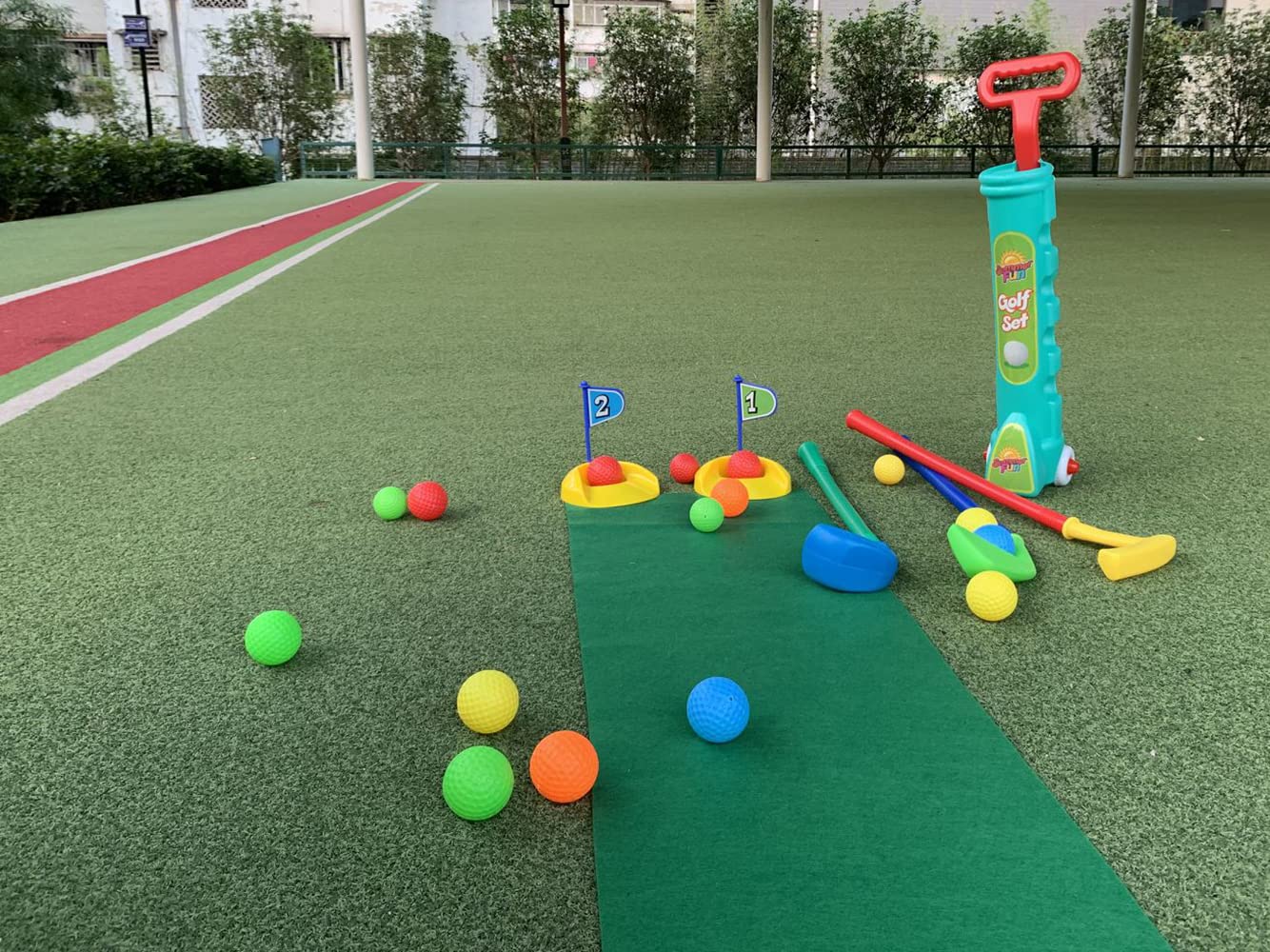 Ssccgym Golf Toys Play Sets Game for Kids Boys Girls with Many Kits