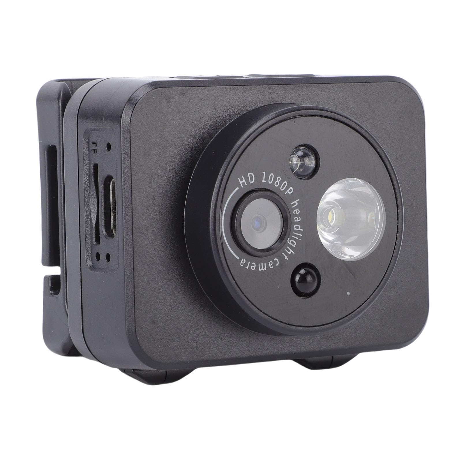 Head Mounted Action Cameras, 2MP 1080P Adjustable Video Recording Camera with LED Headlamp, Wearable Body Video Camera for Night Outdoor Sports (Without Memory Card)-image-39