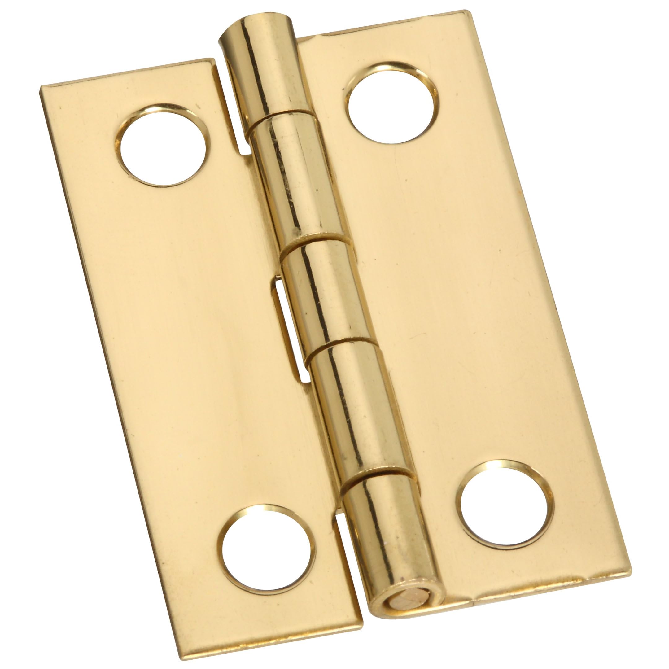 NATIONAL/SPECTRUM BRANDS HHI N211-292 1-1/2 x 1 Brass Hinge, 2-Pack