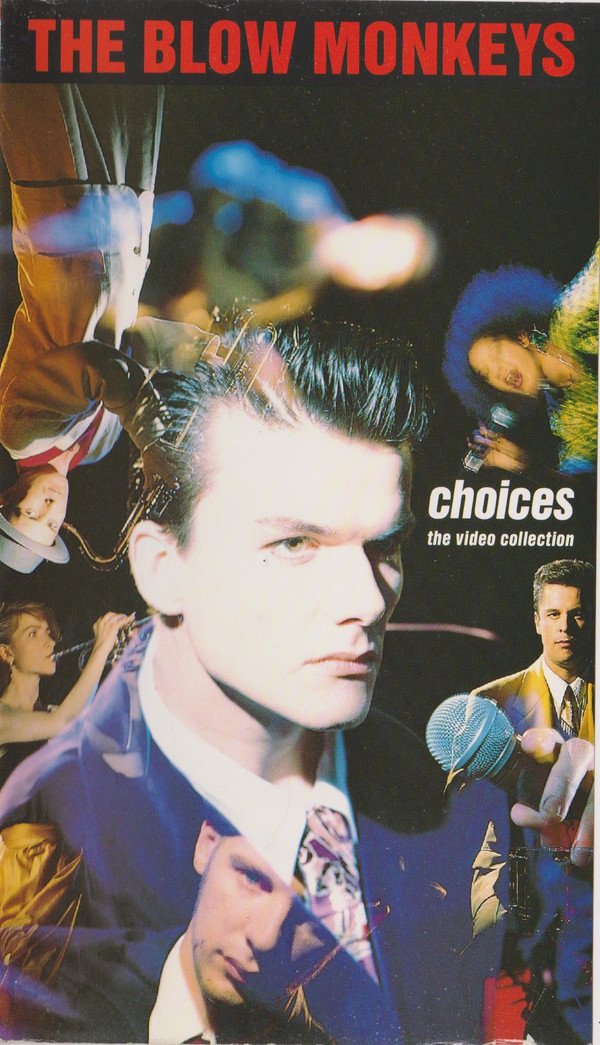 Blow Monkeys-Choices [VHS] cinta de música pop británica videoclips retro