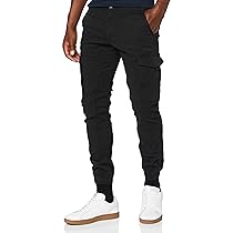 JACK & JONES Jjipaul Jjflake, Pantaloni da Uomo, Nero, 29W ,  32L