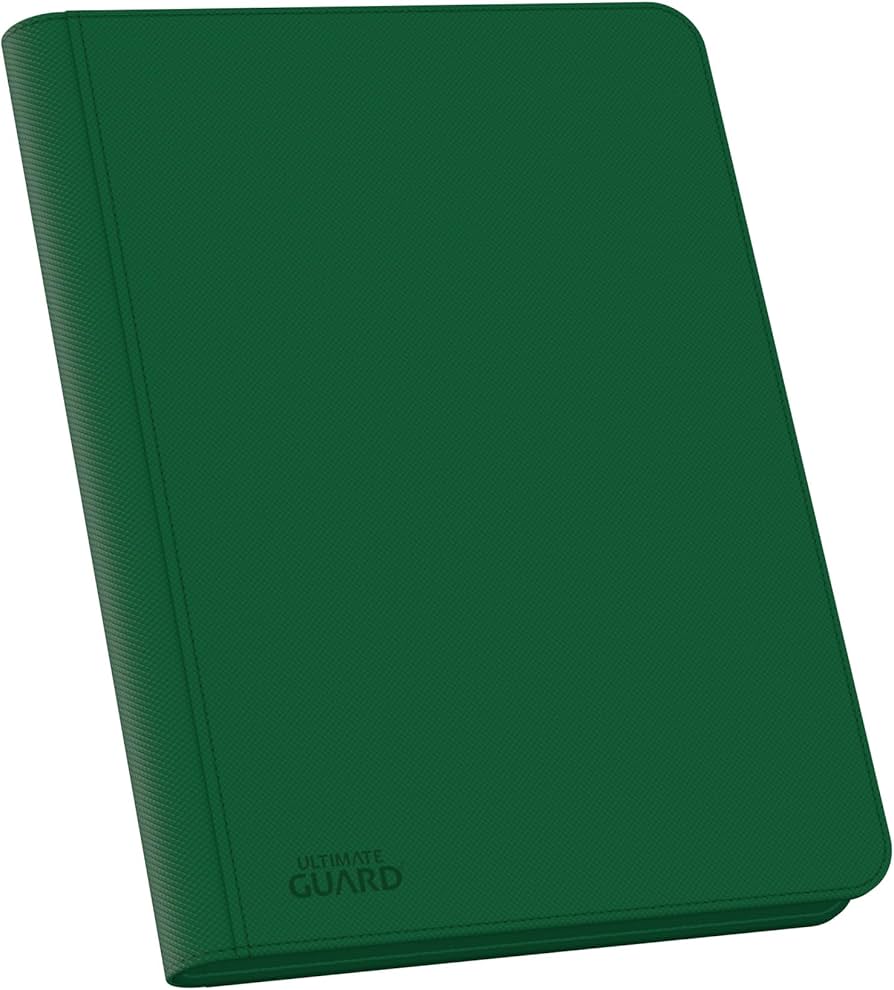 Amazon.com: Ultimate Guard Zipfolio 320 – 16 Pocket Xenoskin Green