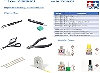 Vista 5 de Tamiya 14131 1/12 Kawasaki Ninja H2R Plastic Model Plastic Model Kit