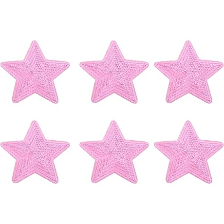 MECCANIXITY Sequin Star Patches