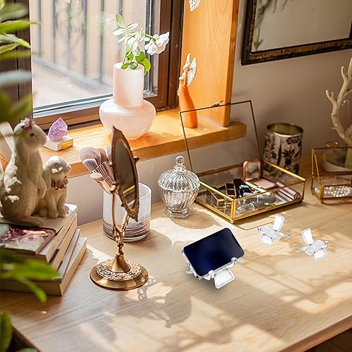 Miniatura 6 de 36 soportes de exhibición de roca mineral, 3 tamaños, soporte de roca acrílica, pequeño, coleccionable, para exhibición de cristal, roca mineral,