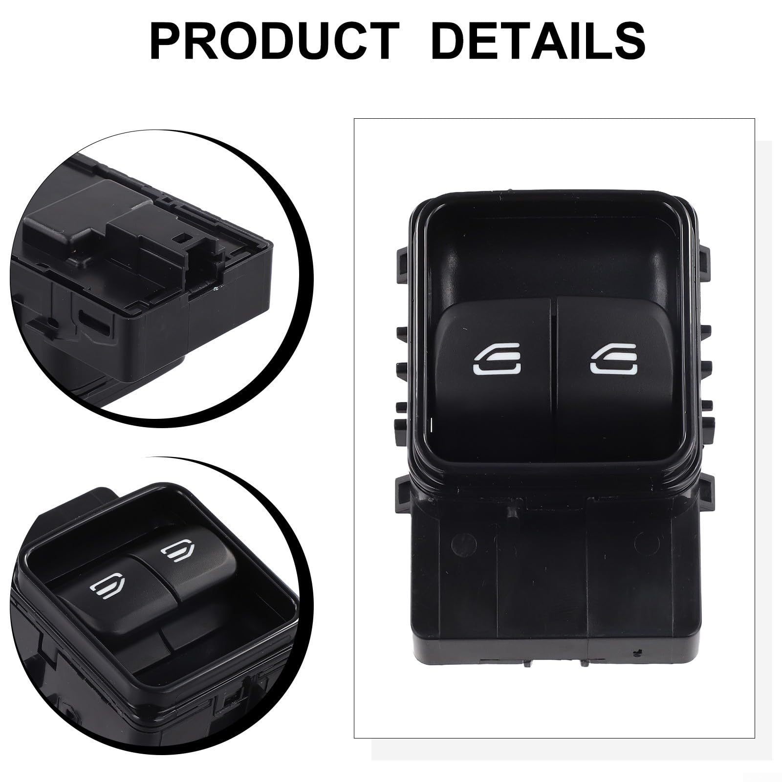 Interruptor de ventana eléctrica para Mercedes para Sprinter 907 910 2018 2019 2020 2021 2022 Reemplazo a juego OEM A9079058902 Especificación