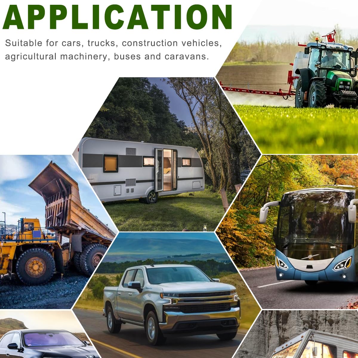 Portafusibili Midi, 4 Pezzi Portafusibili per Auto ANS con fusibili Midi imbullonati ad Alta Corrente da 50A 60A 80A 125A Amp per Auto Camion Veicoli Roulotte Macchine Agricole