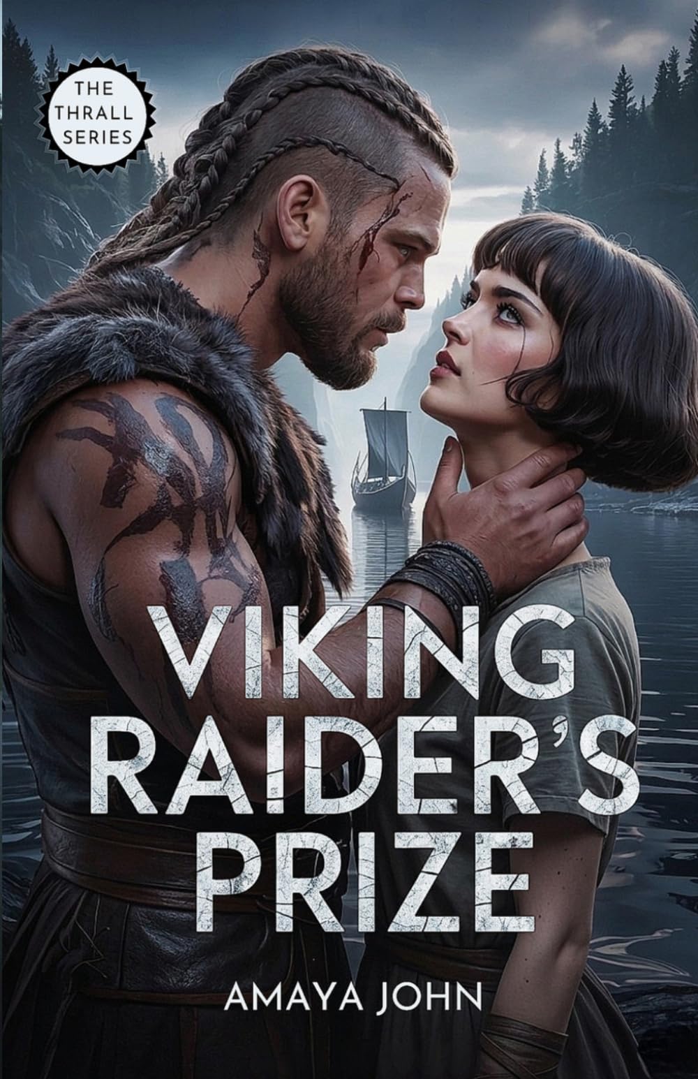 Viking Raider's Prize: An Ememies To Lovers Dark Viking Captive Romance (A Bet Between Wolves) (THE THRALL SERIES)