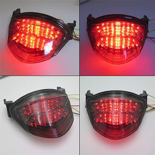 Miniatura 4 de SMT - Luz de freno trasera LED compatible con motocicleta Suzuki GSXR 1000 SMOKE 2005-2006 B00XIRXOB4