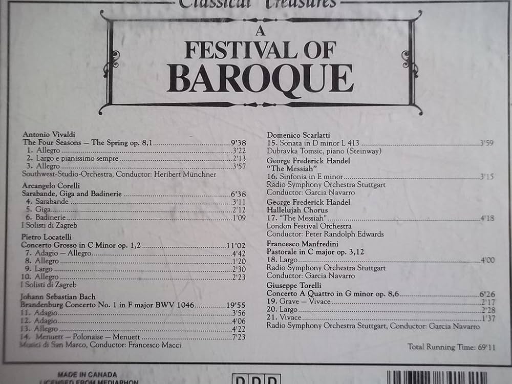 その他 Various: Concertos Baroques [CD] Baroque Concertos - Warner Classics: 2173227329 - CD or