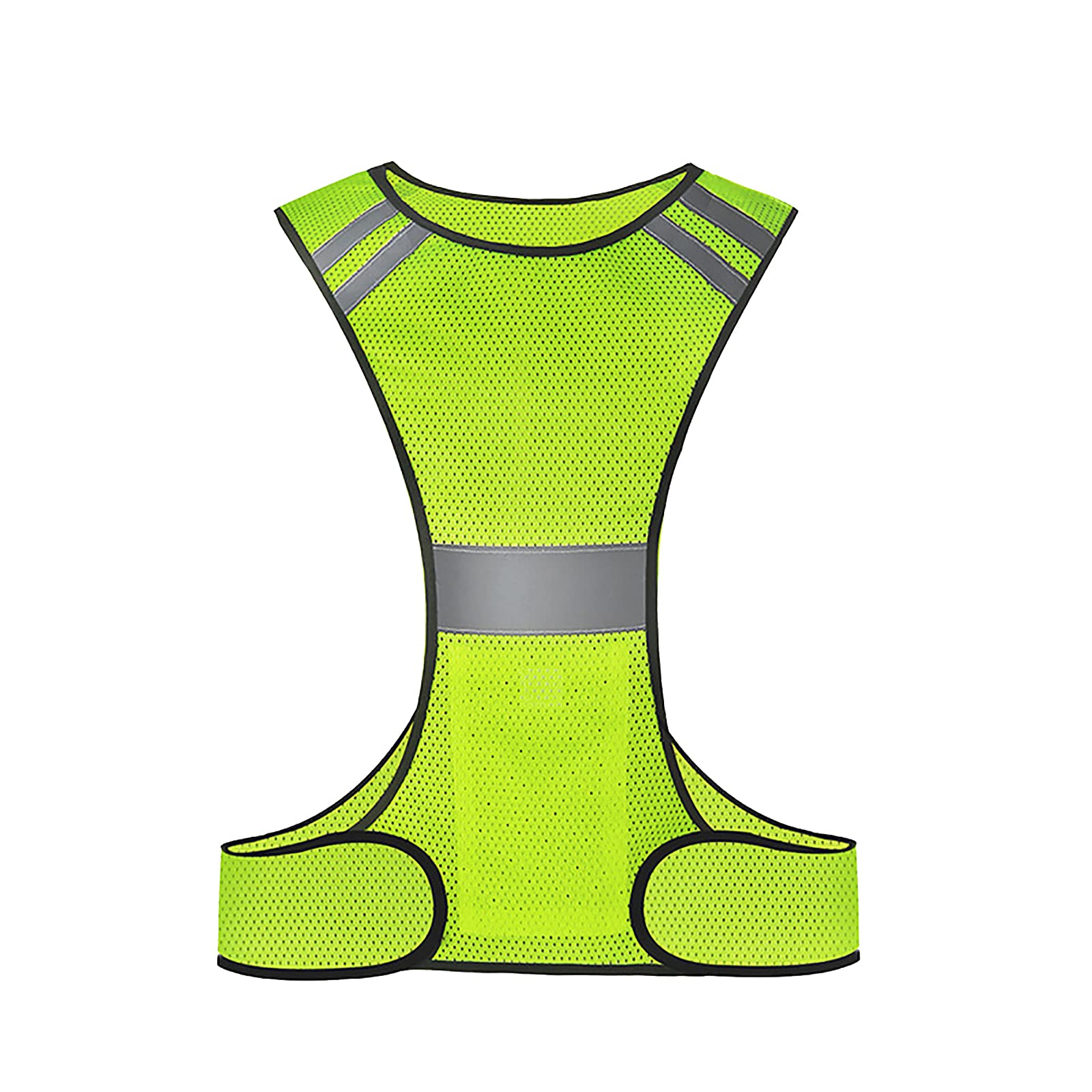 CarWorksReflective Running Vest 1 Pack,Reflective Straps Night Running Riding Clothing Vest Adjustable Safety Vest Elastic Band for Outdoor Jogging, Cycling, Walking