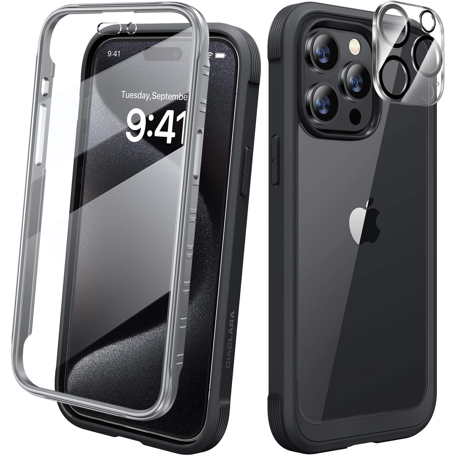 Diaclara for iPhone 15 Pro Case