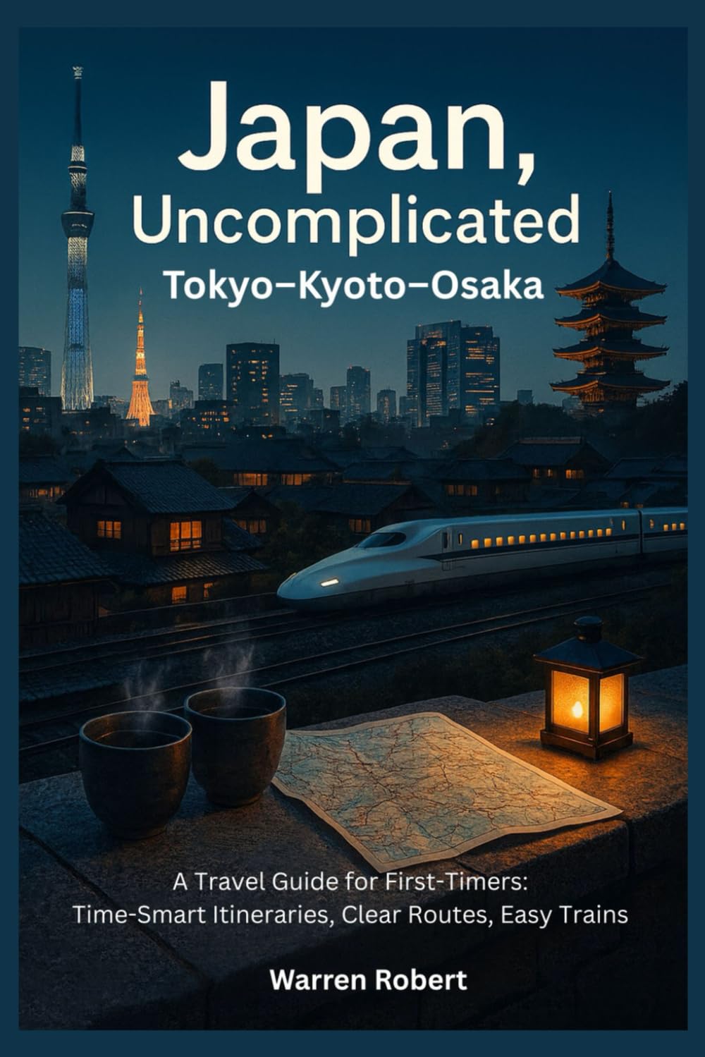 Japan, Uncomplicated — Tokyo–Kyoto–Osaka: A Travel Guide for First-Timers: Time-Smart Itineraries, Clear Routes, Easy Trains