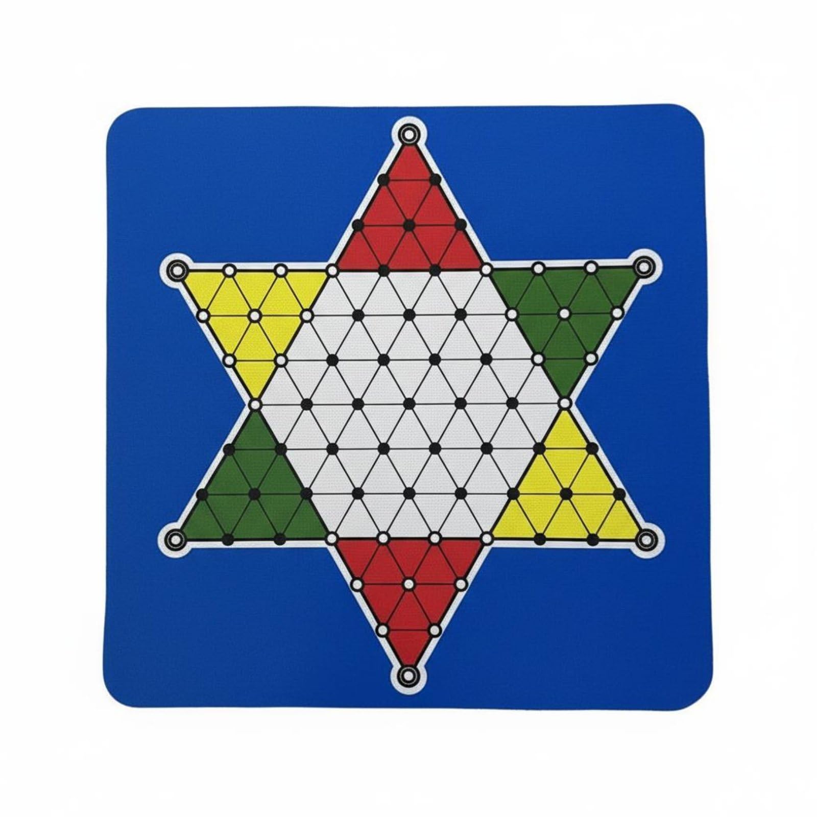 Chinese Checkers Set Multiplayer Chinese Checkers Game Set Educational Easy to Learn for Family, Travel, Without Pieces-image-0