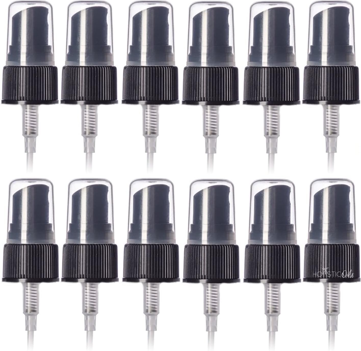 Spray Tops for Essential Oil Bottles - 12 Essential Oil Spray Bottle Tops Oil Spray Tops Oil Mist Sprayer Replacement Pump Reusable Inserts for 5 ml, 15 ml 20 ml Bottles