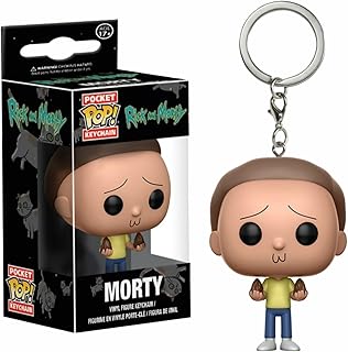 Collectible Keychain for Funko Pocket Pop! MORTY Rick and Morty Fans - Your Favorite Heroes
