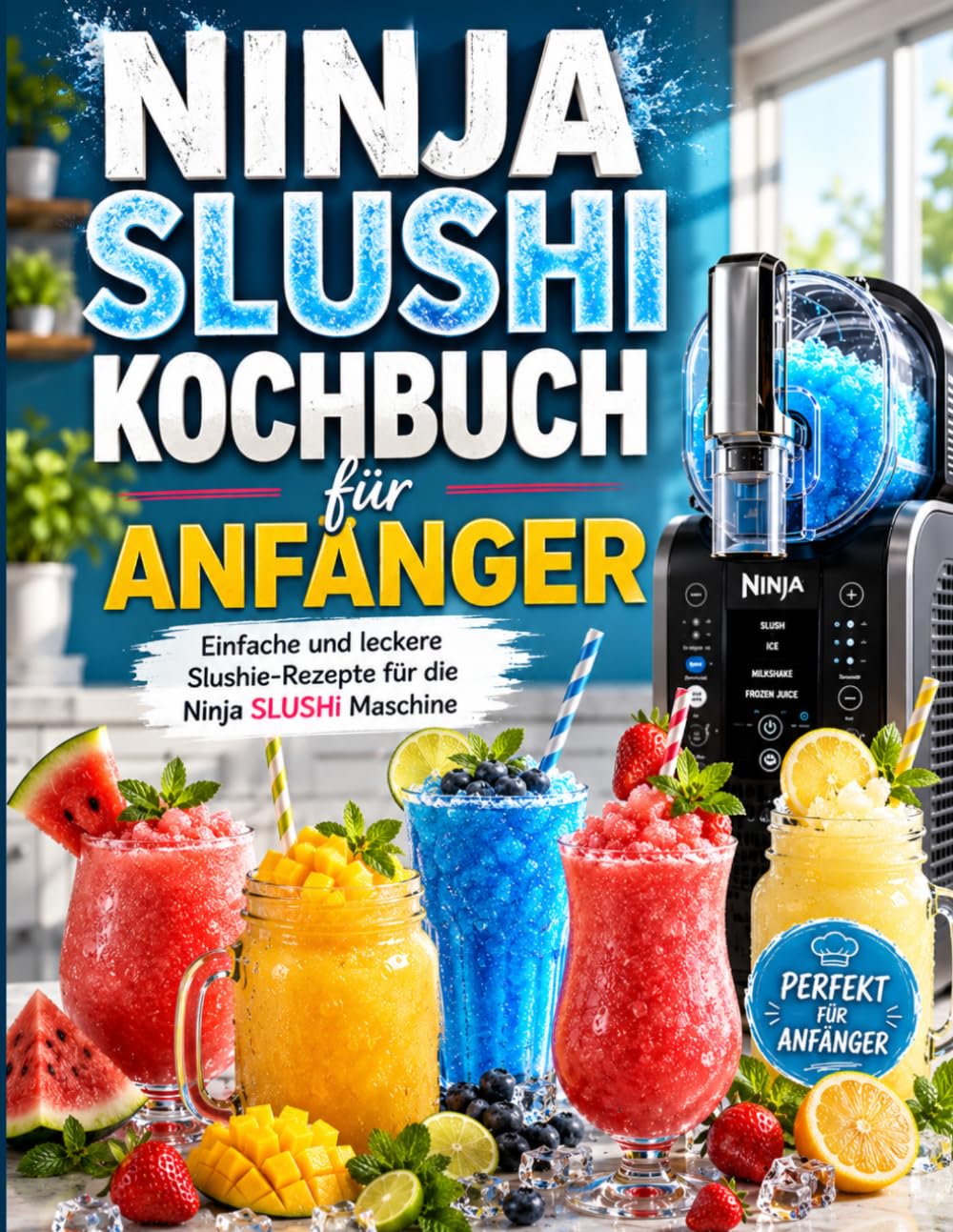 Ninja Slushi Kochbuch für Anfänger: Einfache und leckere Slushie-Rezepte für die Ninja SLUSHi Maschine