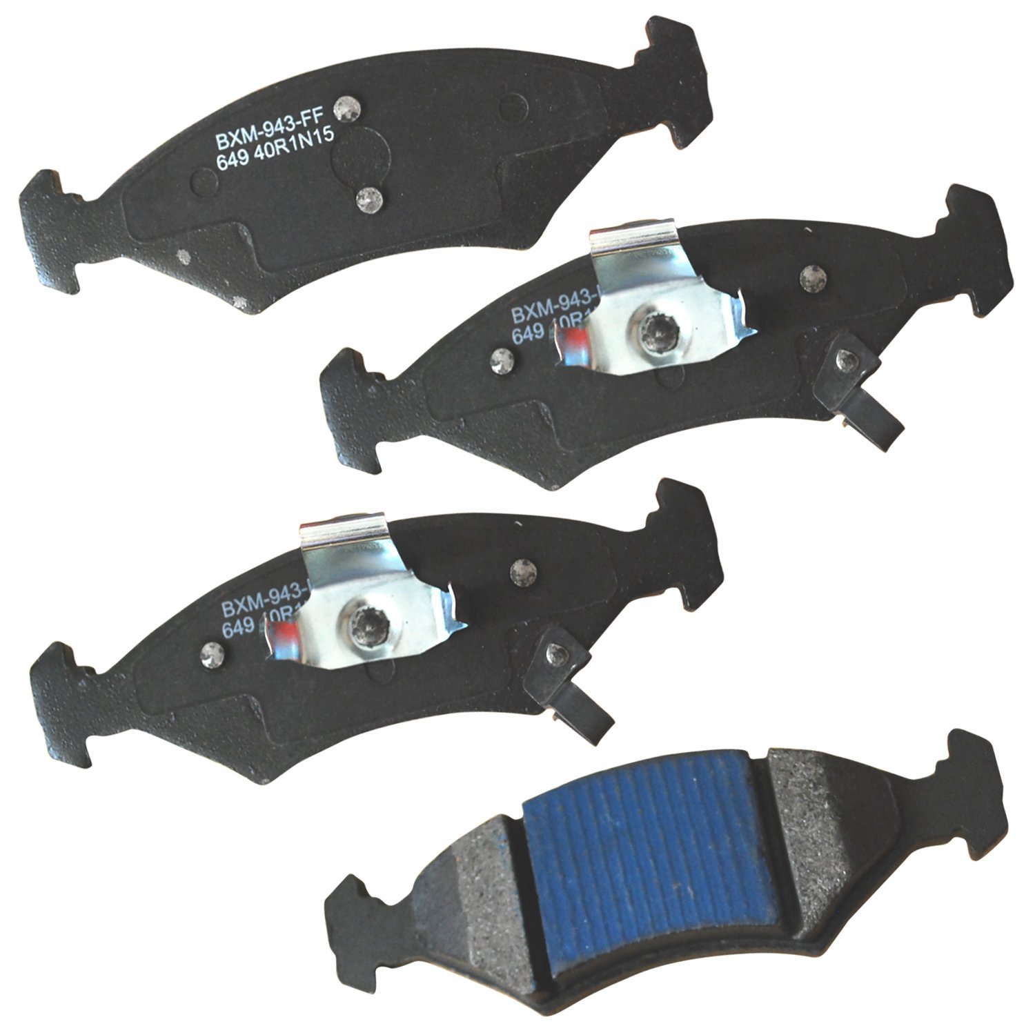 Bendix Premium SBM649 Semi-Metallic Brake Pads for Select Models Ferrari Mondial,3.2,8,t,Ford Courier,Fiesta,Ikon,Kia Sephia