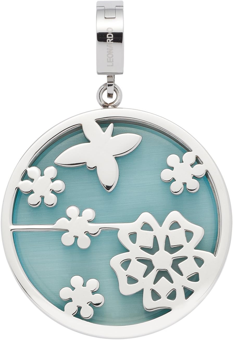 Leonardo Women pendant Darlin's Nella stainless steel glass green - 016264