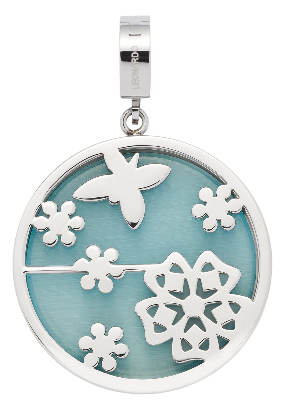 Leonardo Women pendant Darlin's Nella stainless steel glass green - 016264