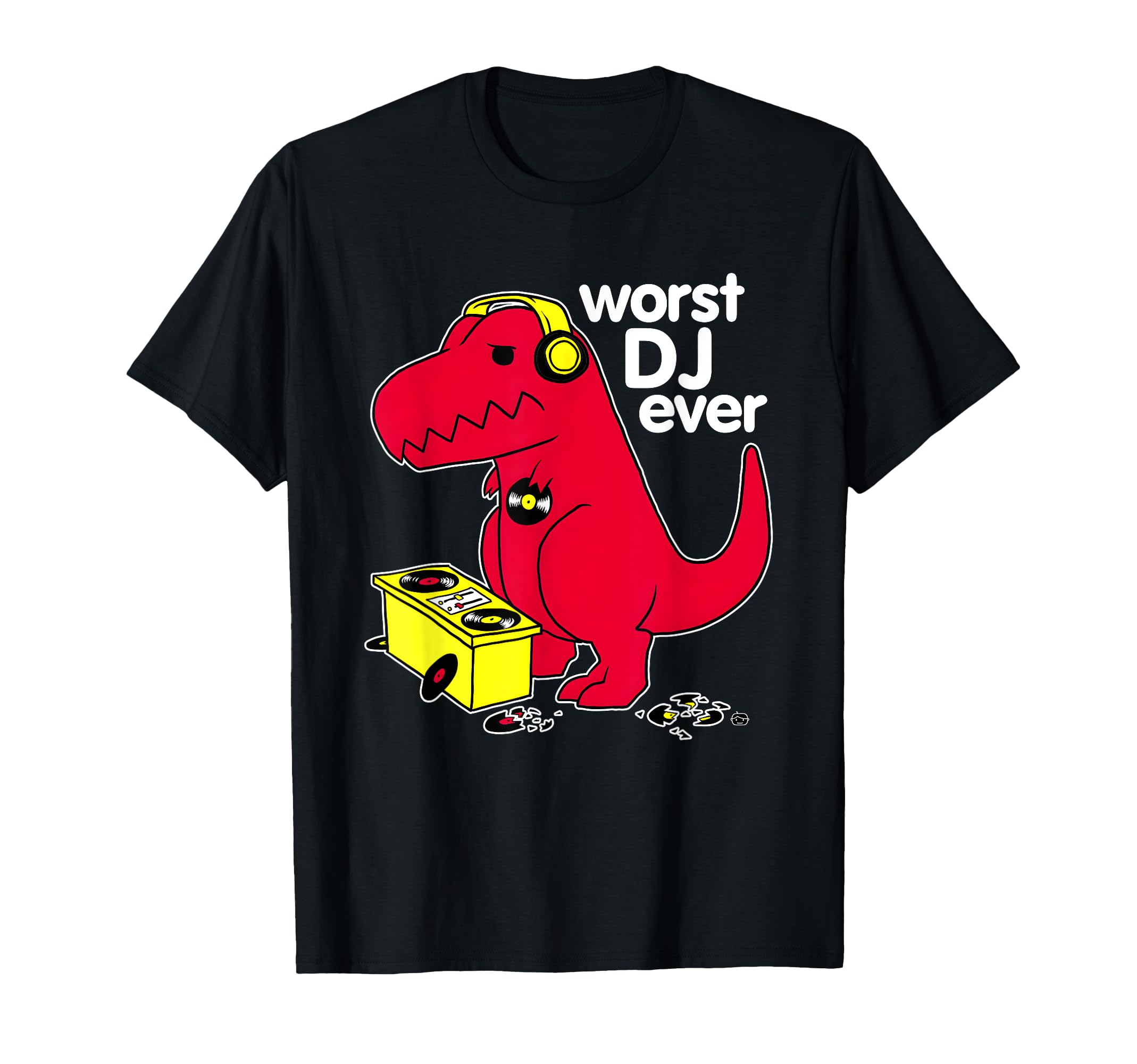 T-Rex Worst DJ Ever T-Shirt