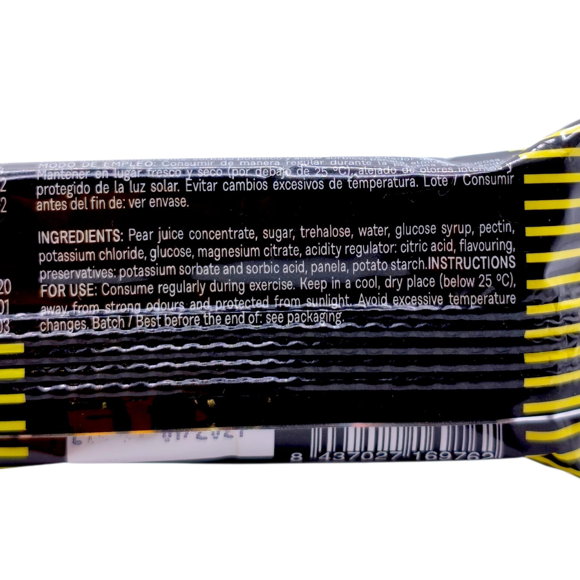 101 Other Level Barritas Energéticas Gummy Pack 30 Barritas de 40 gr - Sabor Banana - Gominolas Deportivas de Carbohidratos para Ciclismo, Running y Trail - Energía Rápida y Fácil Digestión