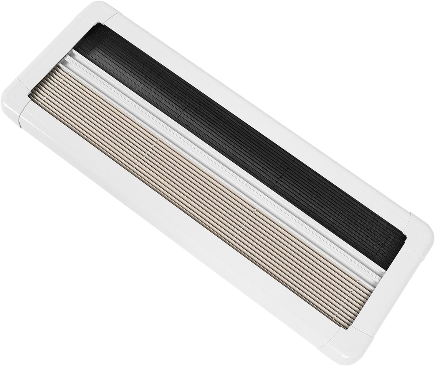 Fabater RV Shades, Lightweight Heavy Duty and Easy to Use RV Blinds, Pleated Window Shades with Blackout Fabric and Smooth Sliding Track for Travel Trailers Motorhome Caravan Suitable