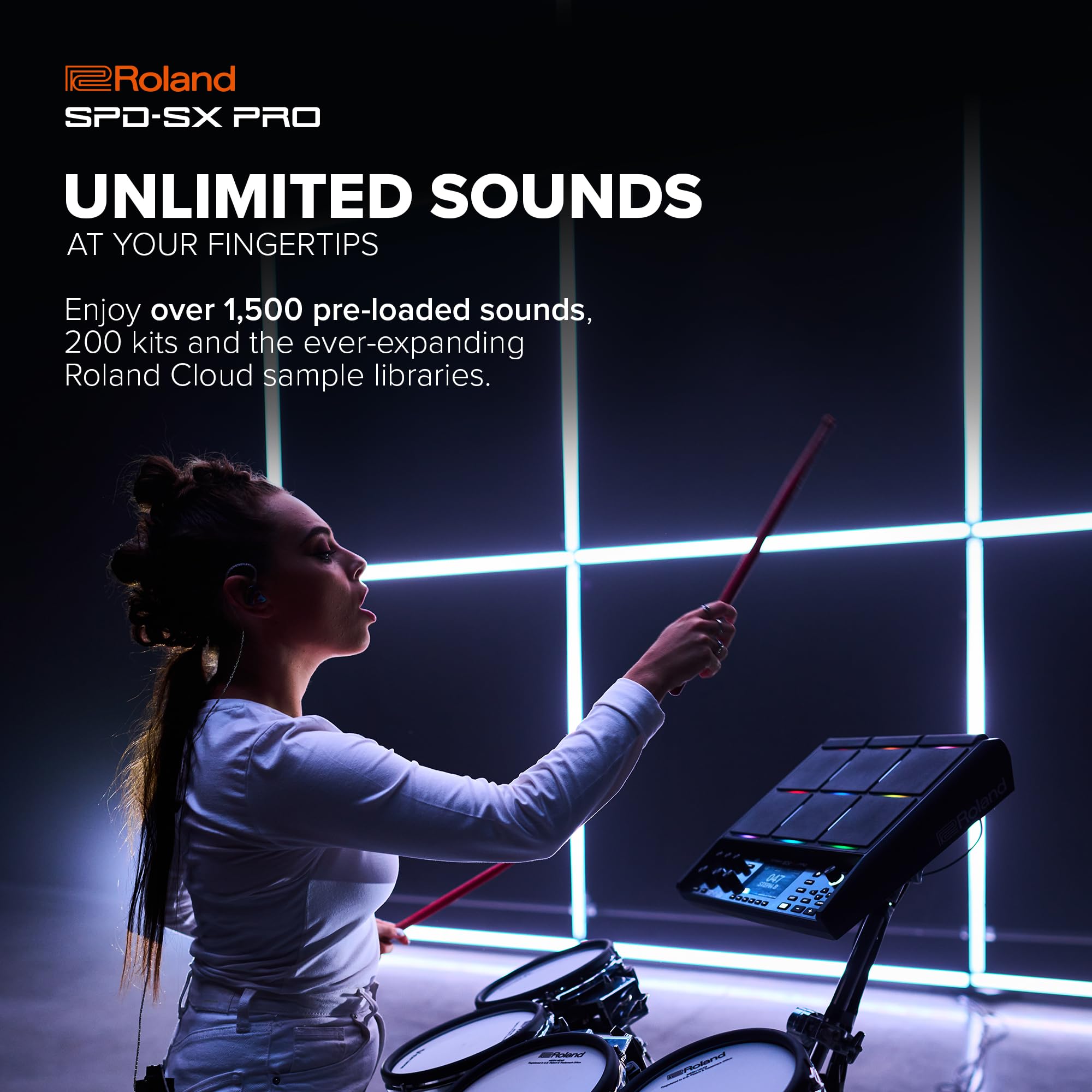 Amazon.co.jp: Roland SPD-SX PRO フラッグシップサンプリングドラマー