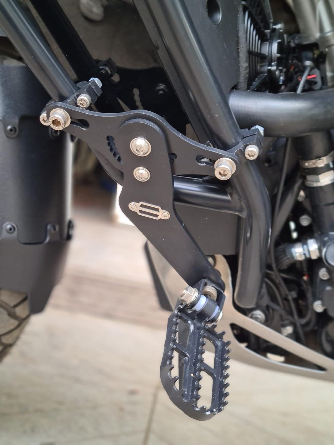 Versatile Highway Footpegs for the Harley Davidson Pan America Amazon