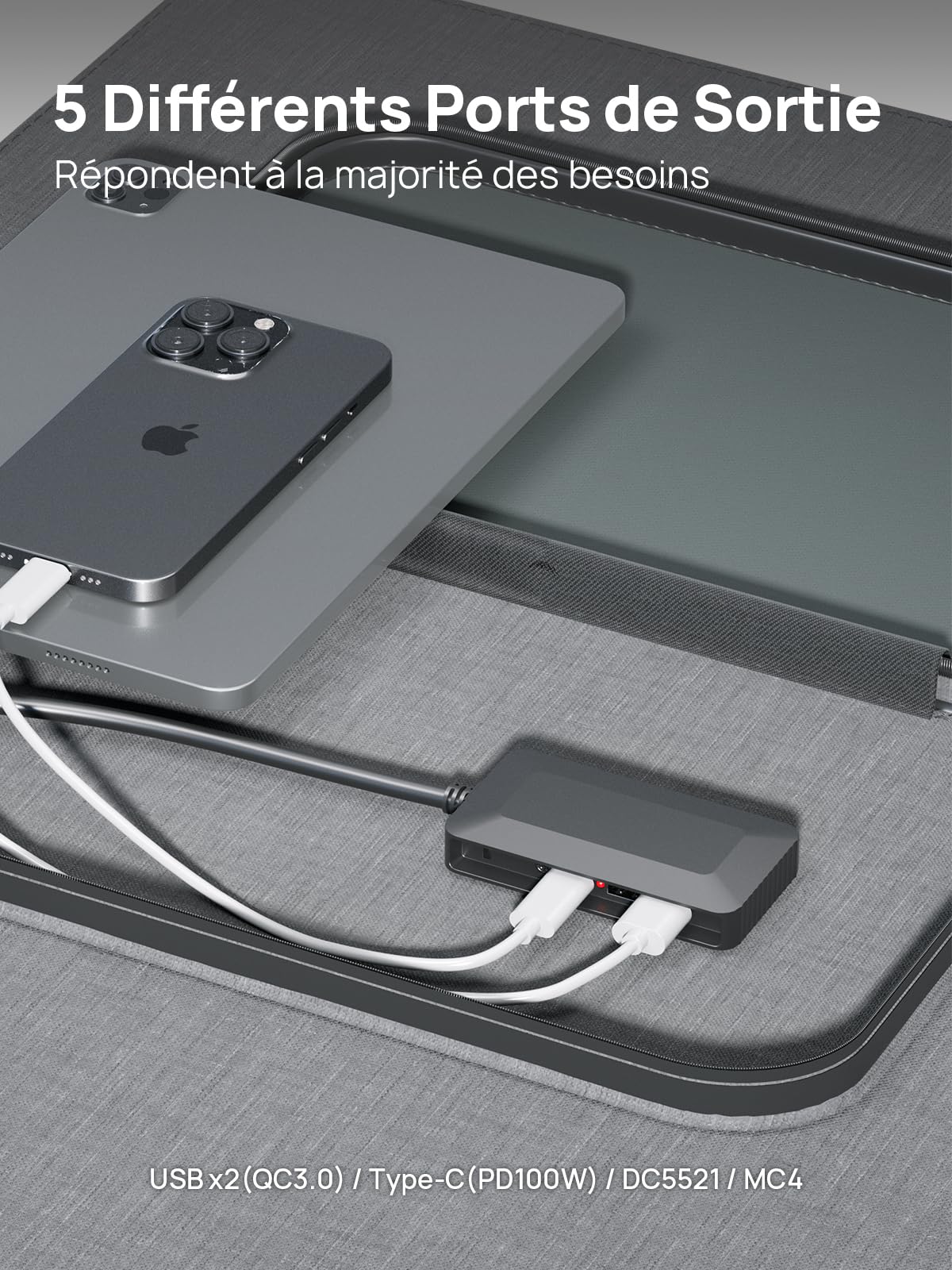 AFERIY P280 Stazione Elettrica Portatile 2800 W, Batteria 2048 Wh Espandibile A 10,24 Kwh Con Pannello Solare 200 W, Generatore Per Uso Domestico, Camper E Interruzioni Di Corrente