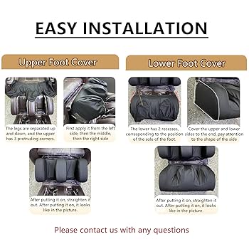 Amazon.com: VBBZYGF Full Body Shiatsu Massage Chair Cover