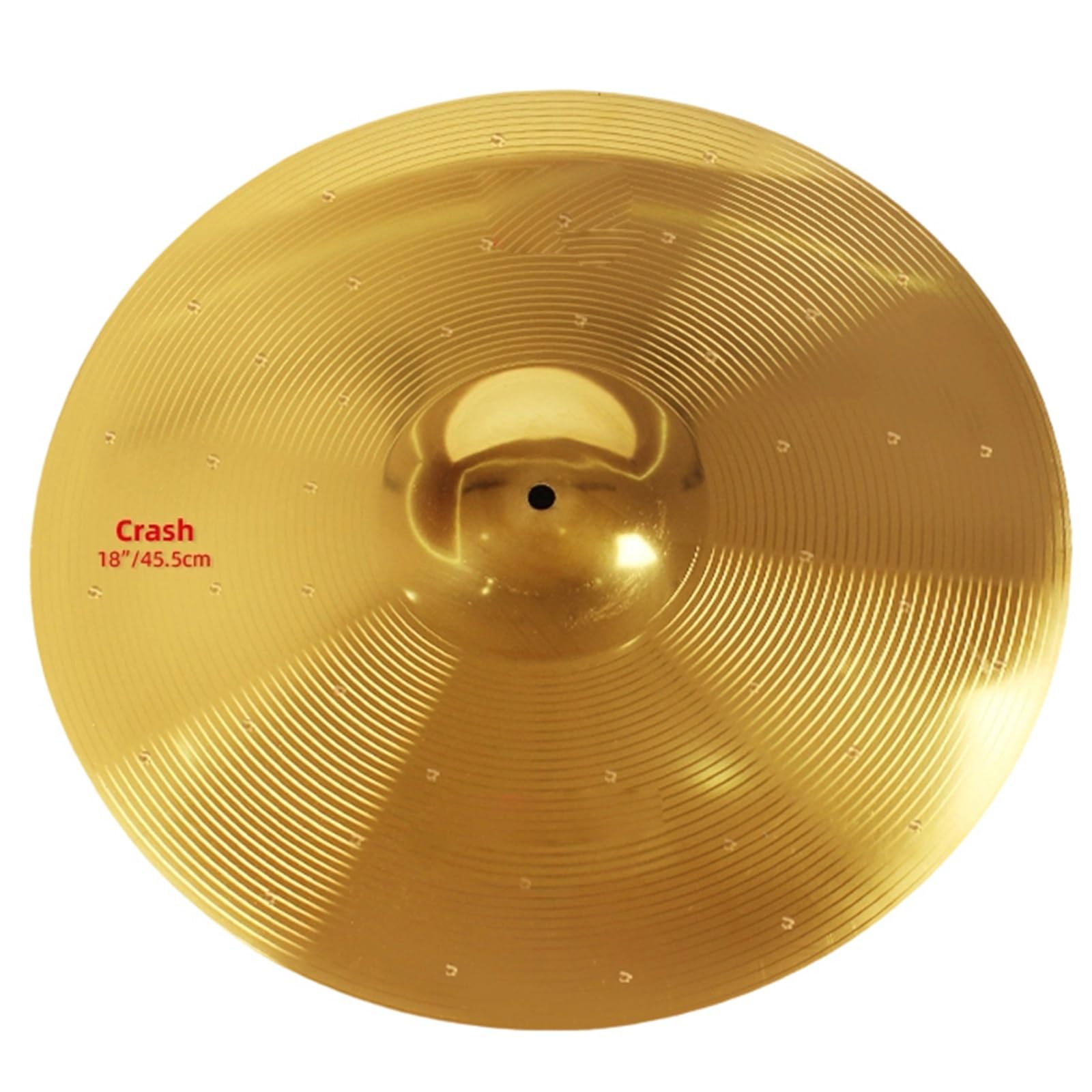 Becken Beckenset Für Schlagzeug 10 Splash 16 Crash 18 Heavy 20 Inch Ride 14 Hi Hat Percussion Instrument Zubehör(18 inch)
