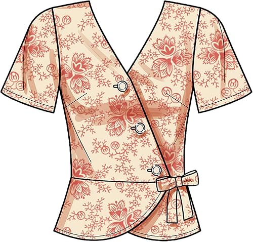 Miniatura 5 de New Look UN6698A - Kit de patrón de costura para mujer, código N6700, tallas 6-8-10-12-14-16-18