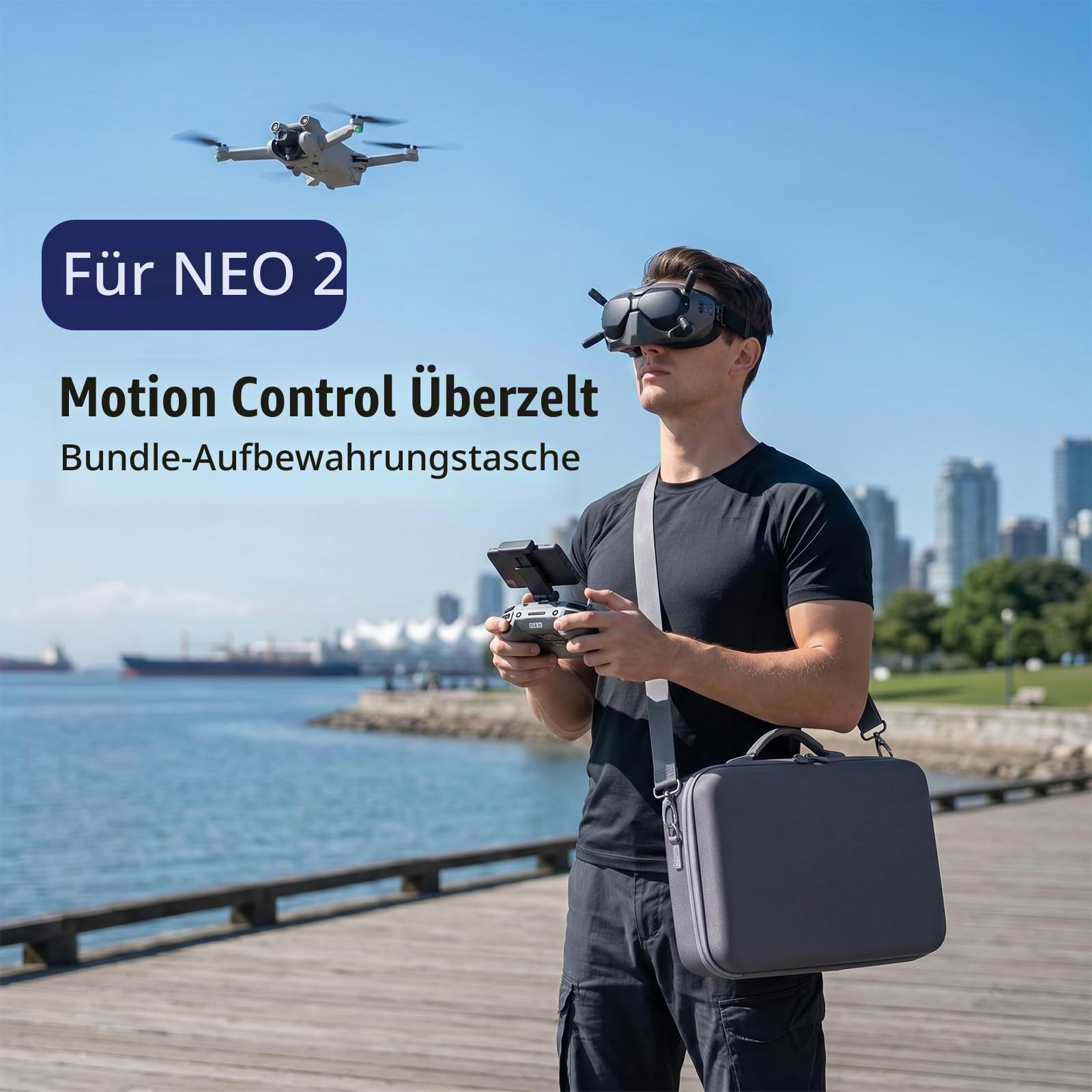 Neo 2 Tasche, Tragetasche für DJI NEO 2 Fly More Combo Aufbewahrungstasche