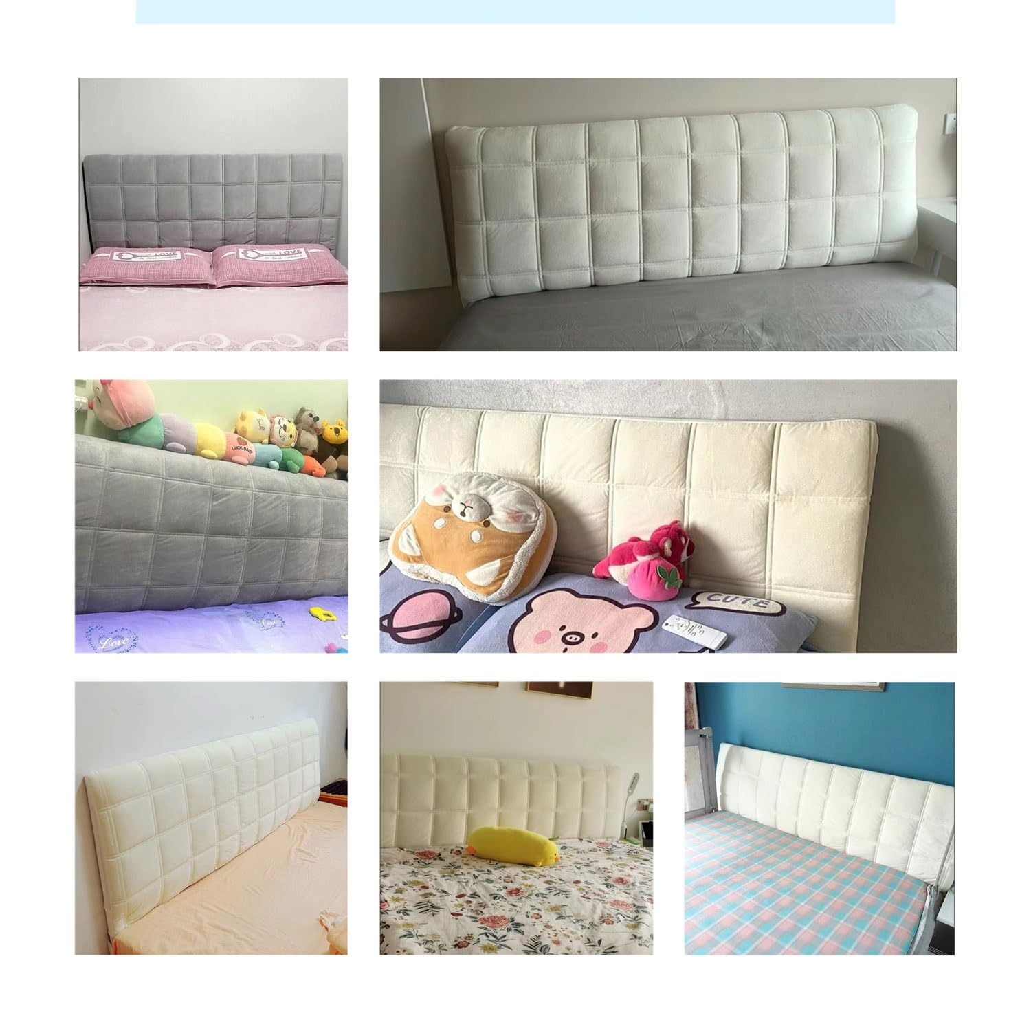 Bett Kopfteil Bezug Stretch Bettkopfteil Hussen 220/160/180cm Modischer Jacquard Staubdichte Bett Kopfteil Abdeckung, Bett Kopfteil Gepolstert Bezug All-Inclusive Kopfteilbezug ( Color : J , Size : 20