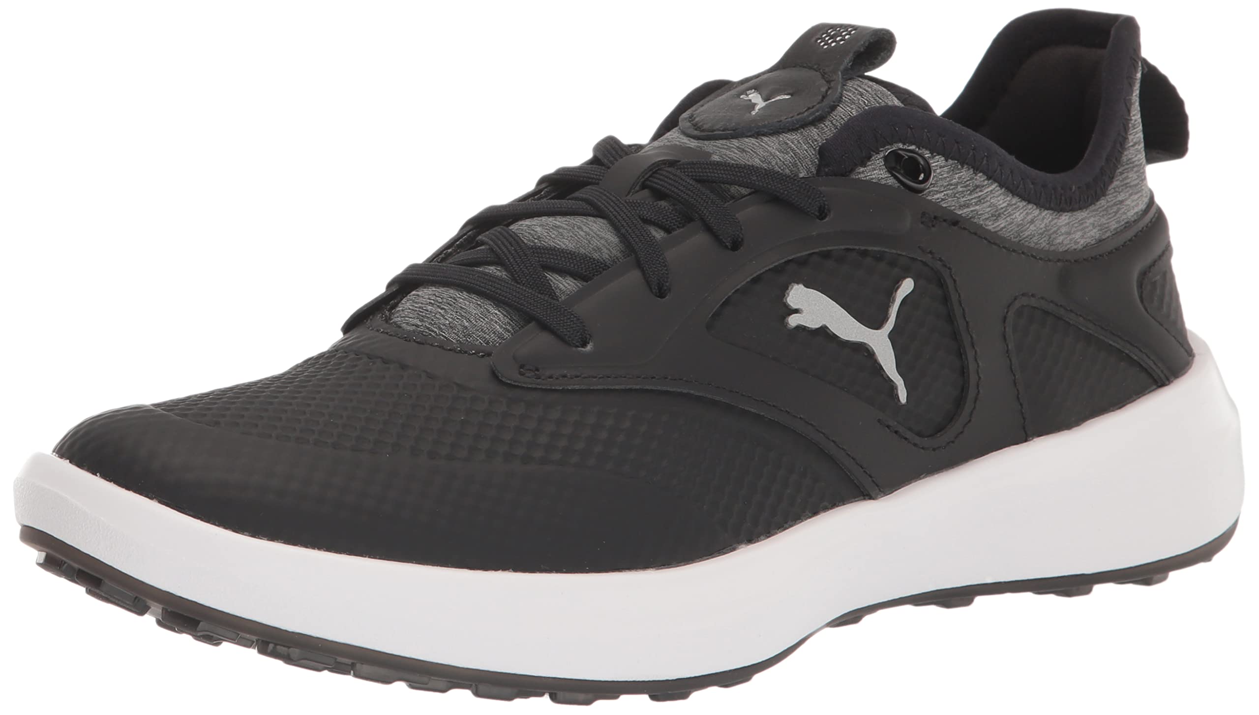 PUMA Women's Ignite Malibu Golf Shoe, Black Silv, 6 UK