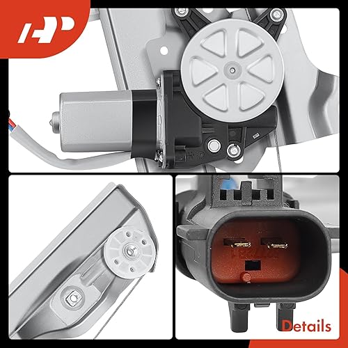 Miniatura 8 de A-Premium Elevalunas eléctrico con motor (solo 2 pines) Reemplazo para Chevrolet Sonic 2012-2019 Delantero derecho del lado del pasajero