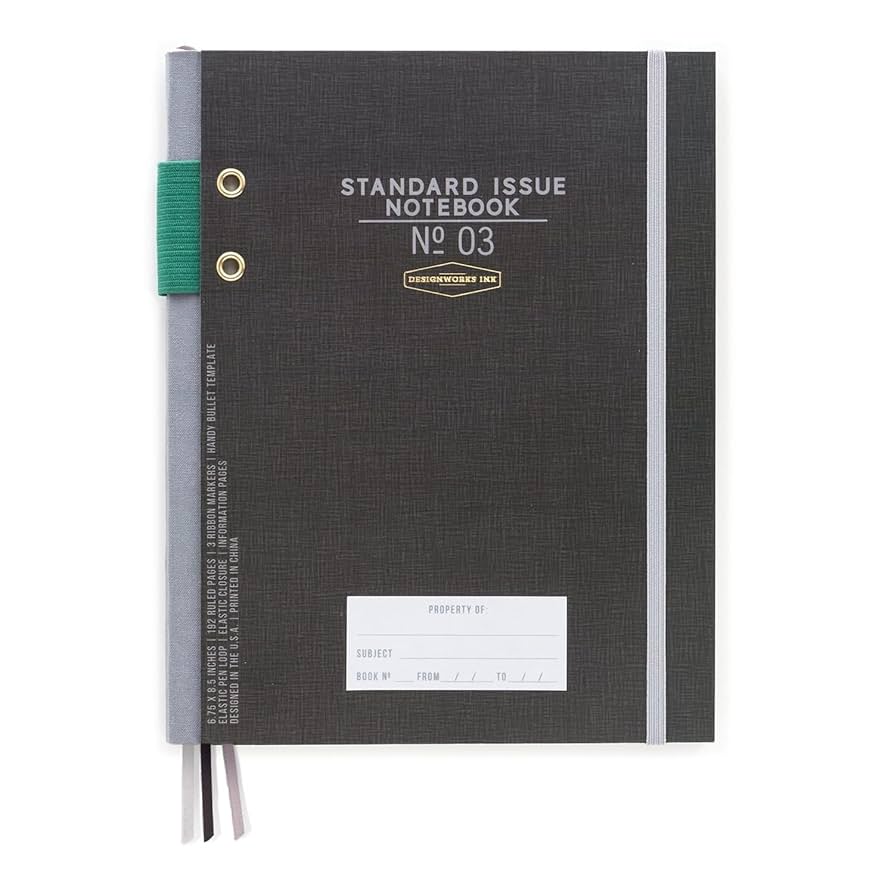 Amazon.com : DesignWorks Ink Standard Issue Planner Notebook