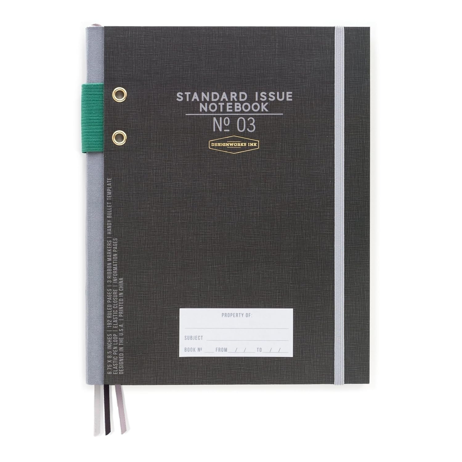 JOURNAL STANDARD3点 DesignWorks Ink Standard Issue Planner Notebook No. 3