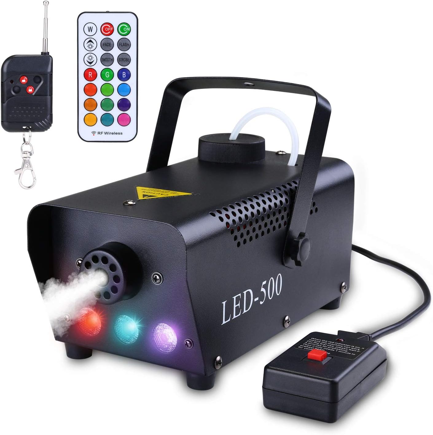 allarme fumo con luci di uscita