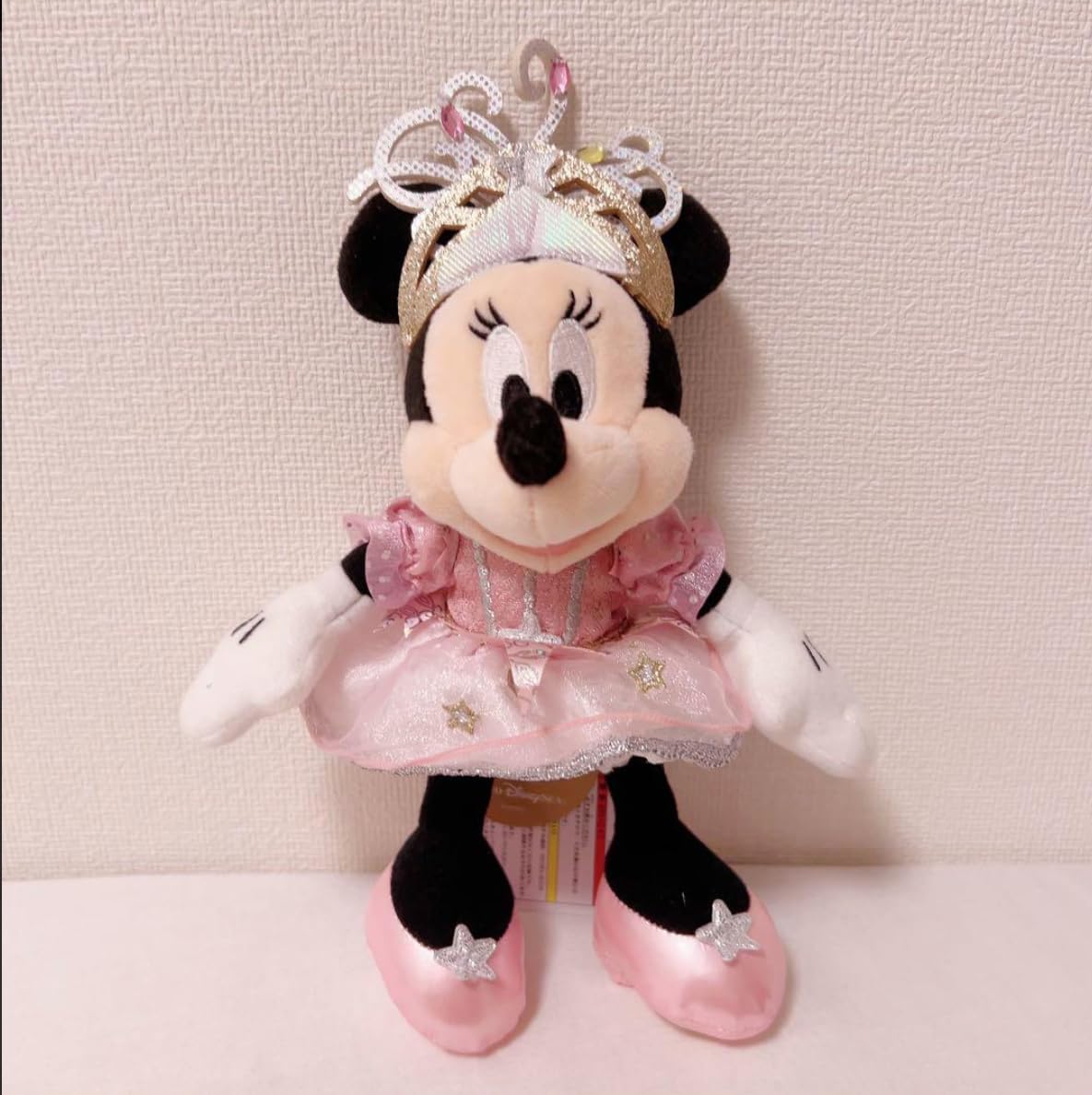 ディズニーリゾート ミニー ミニーちゃん ぬいぐるみバッチ ピンク