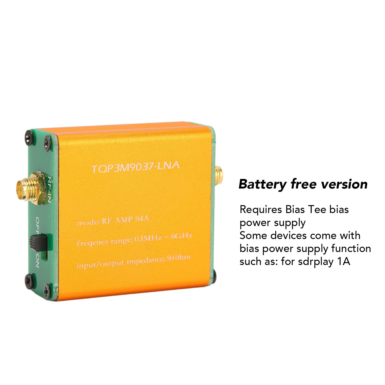 Amplificatore LNA A Basso Rumore 0.1 MHz-6 GHz - Guadagno 20 DB, Con Connettore SMA - Foto 10