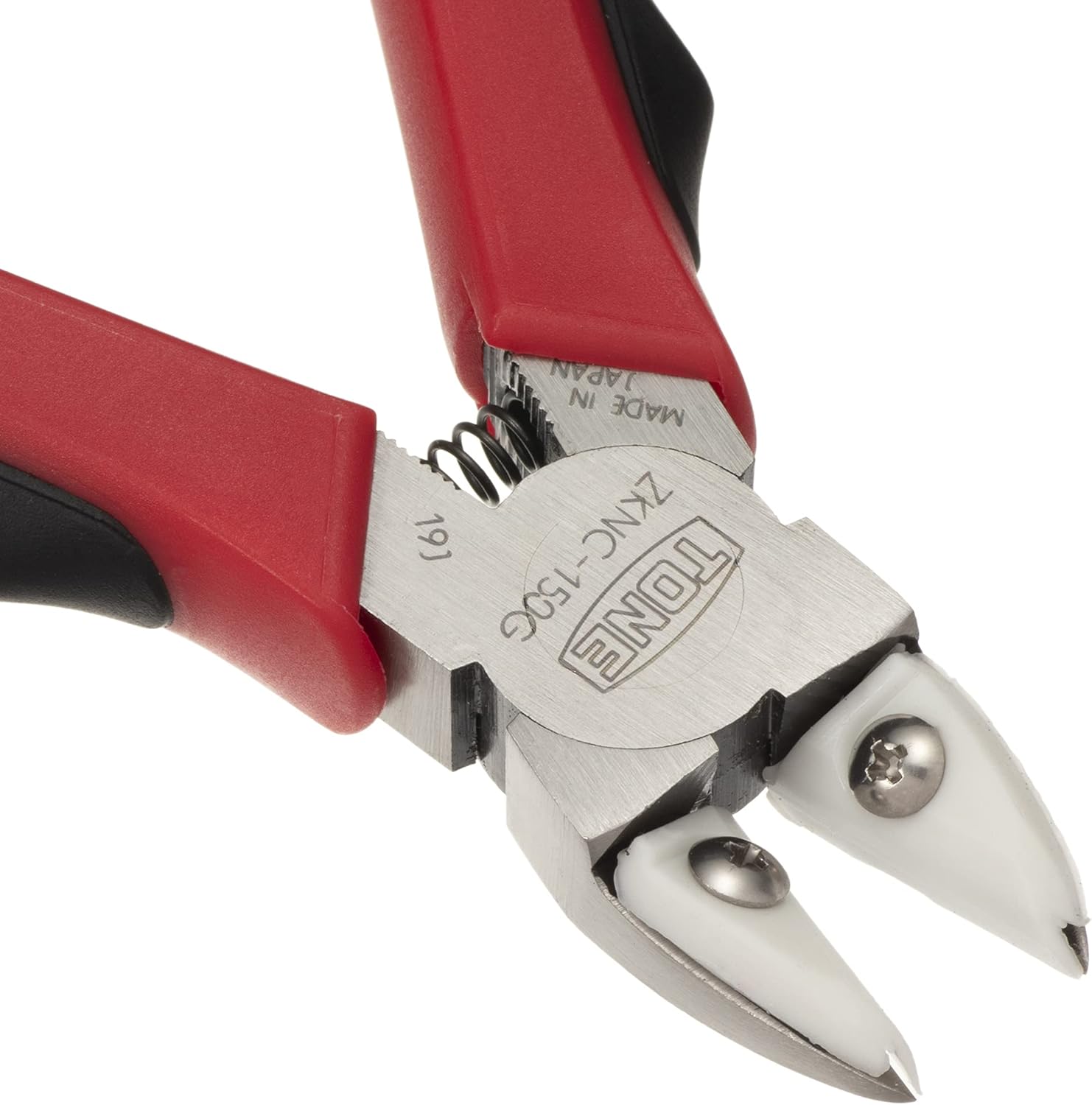 TONE Cutting Pliers (Hold Type) KNC-150G Red Overall Length 171mm