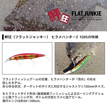Amazon.co.jp: ダイワ(DAIWA) ヒラメ ミノー フラットジャンキー