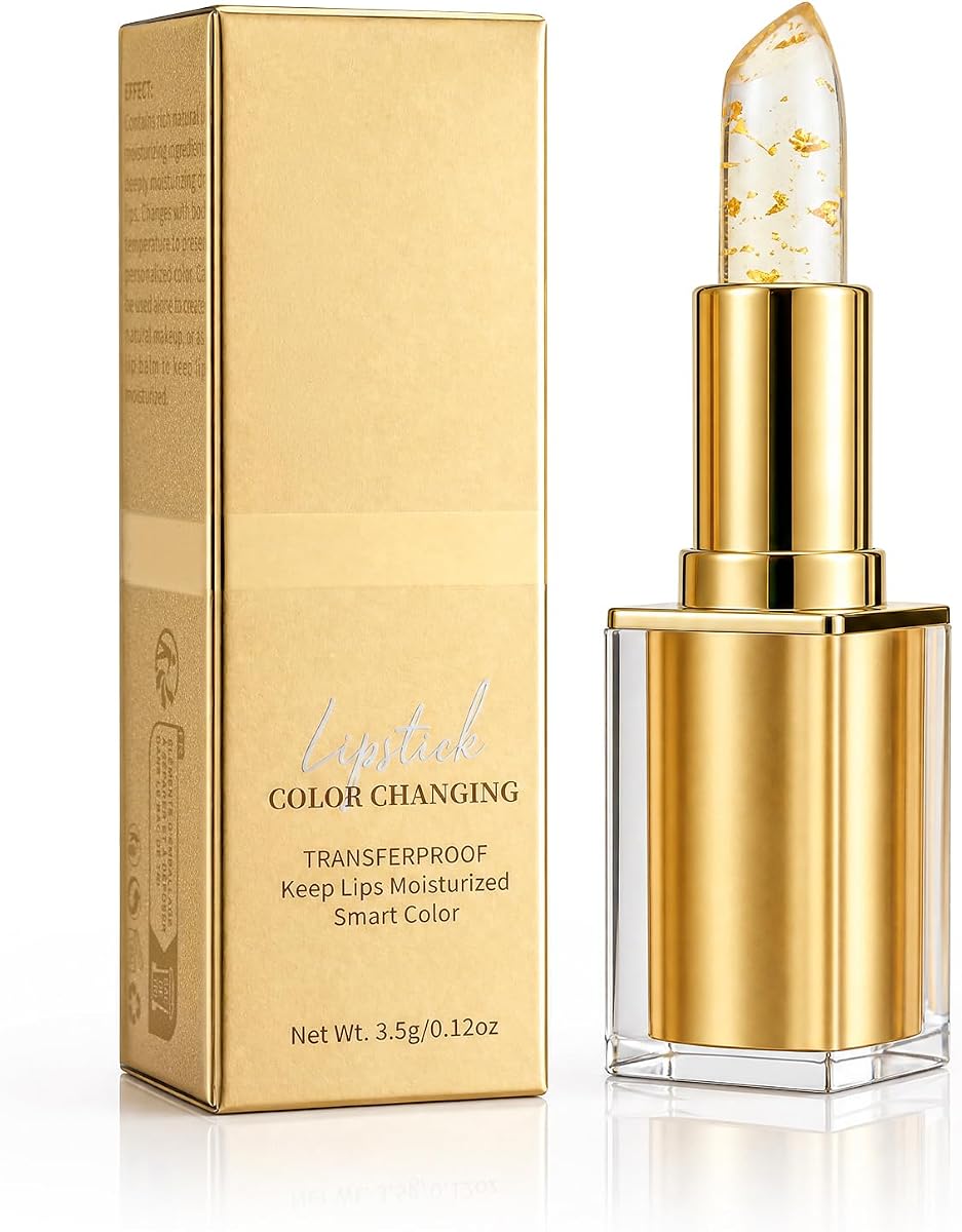 Color Changing Lip Balm - Long Lasting Tinted Moisturizing Lipstick