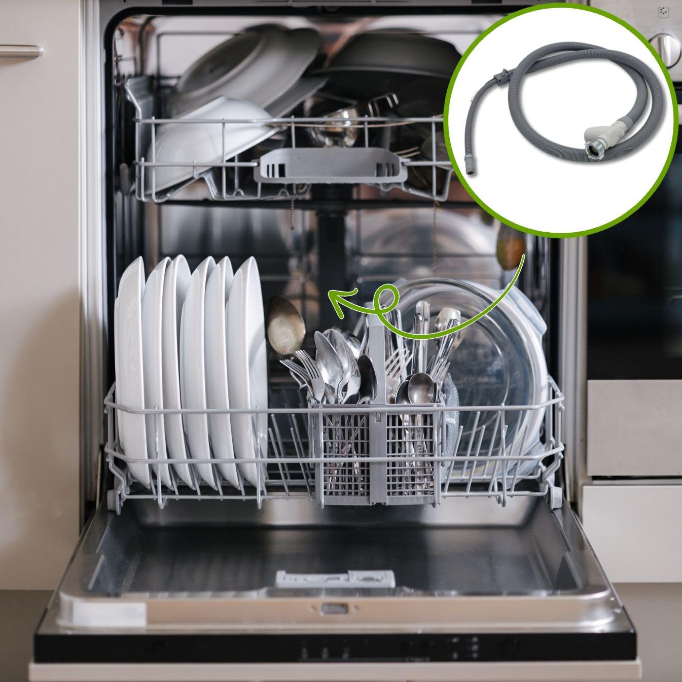 Electrolux AEG Sicherheits Zulaufschlauch 1,8m Spülmaschine 5029566300