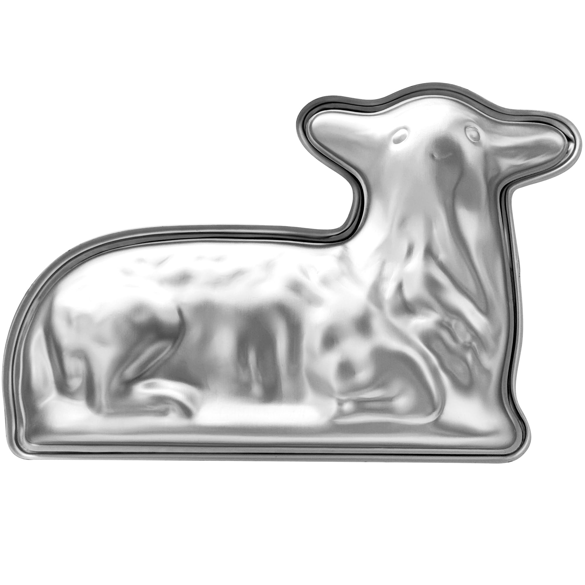 KIBS groupEaster Lamb Cake Mold 3D - Traditional Metal Lamb Cake Form