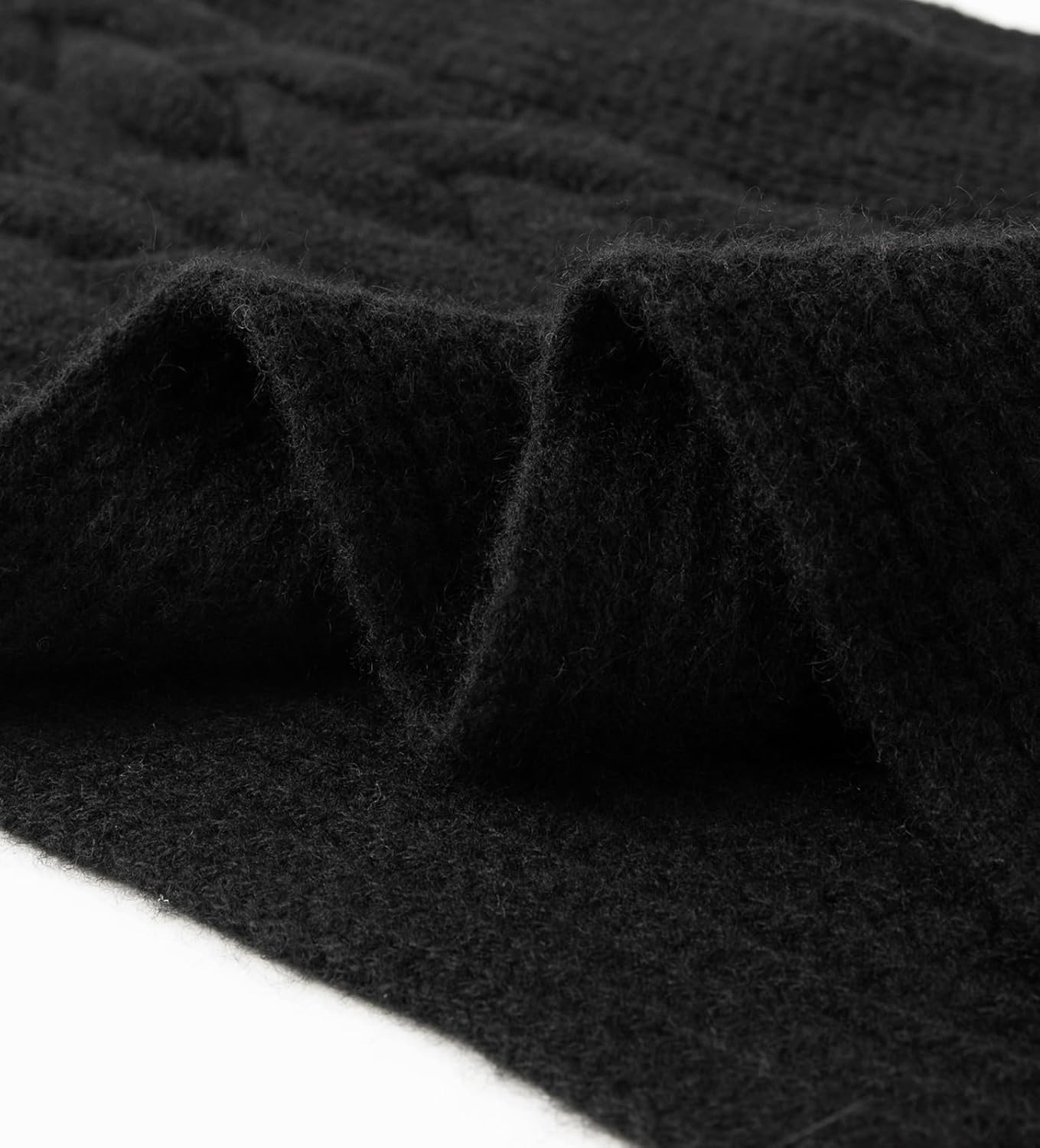 Villand Women's 3 Piece 100% Pure Cashmere Scarf Hat & Gloves Set, Cable Knitted Winter Set with Gift Box - Image 5