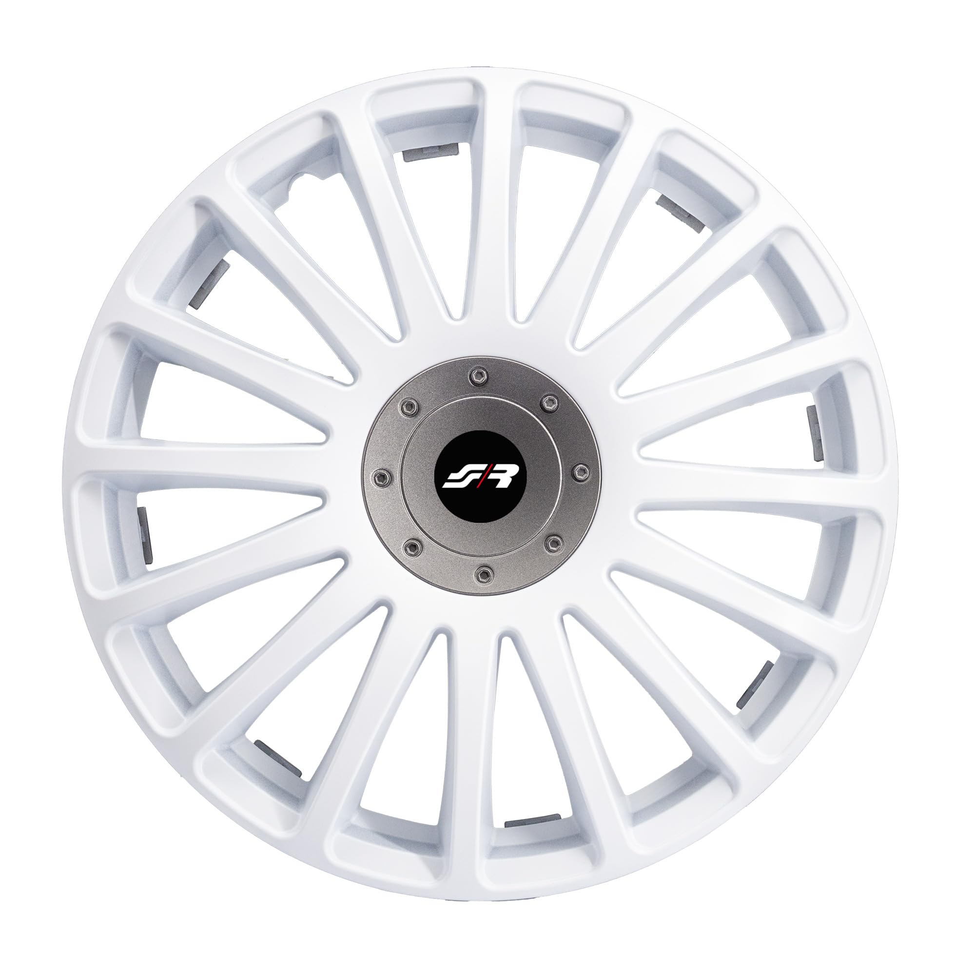 Image secondaire de Enjoliveurs Simoni Racing Grand Prix White 16 Pouces - Lot de 4